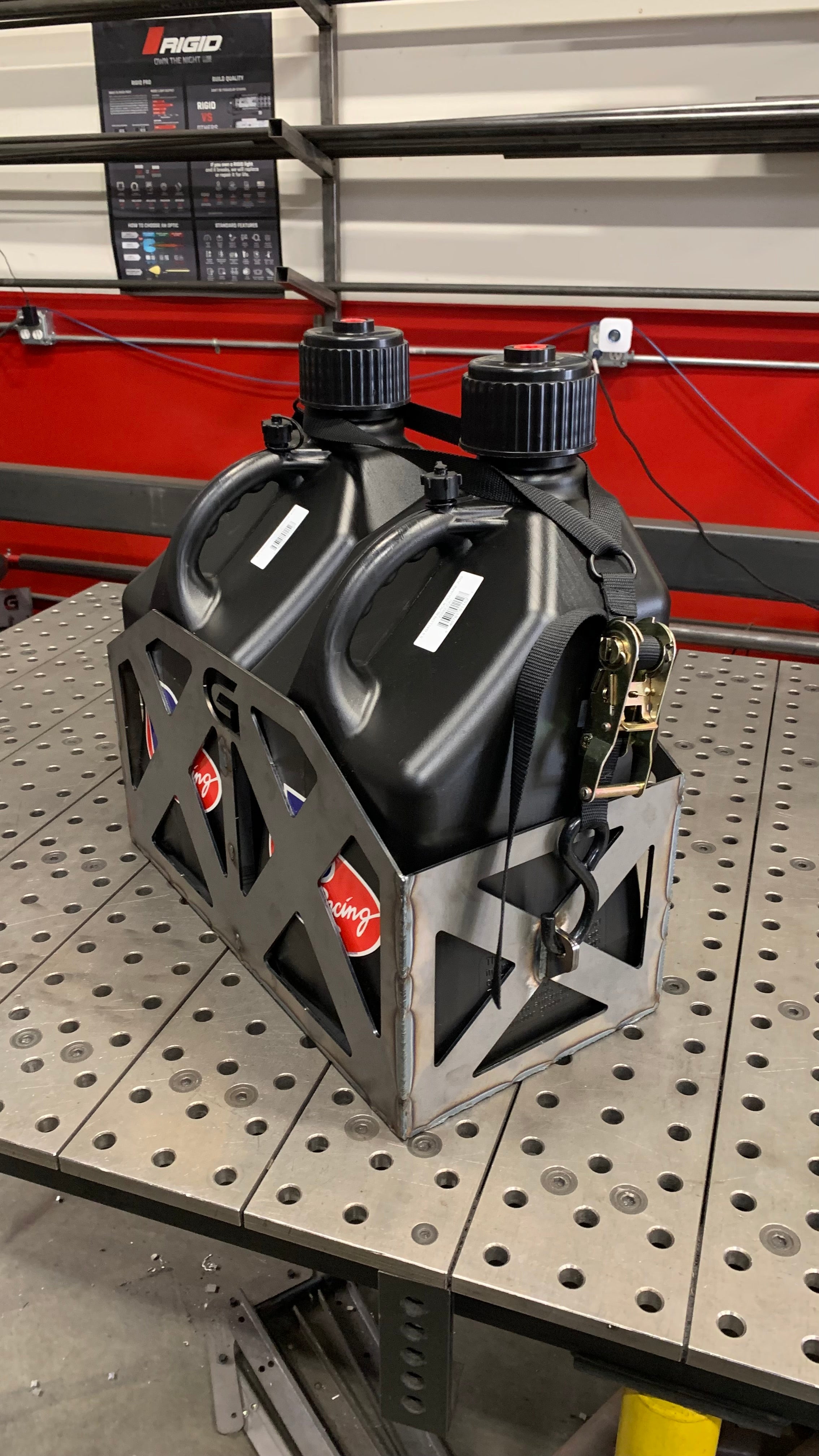 Universal Utility Jug Mount Assembled