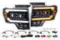 10-14 Ford SVT Raptor XB Evo LED Headlights