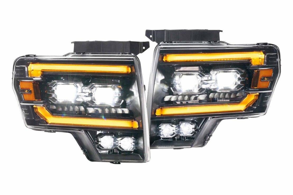 10-14 Ford SVT Raptor XB Evo LED Headlights