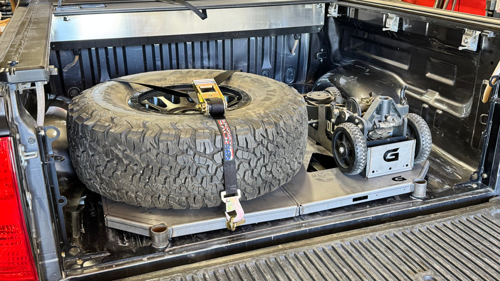 Gen 2 Tundra Horizontal Tire Carrier