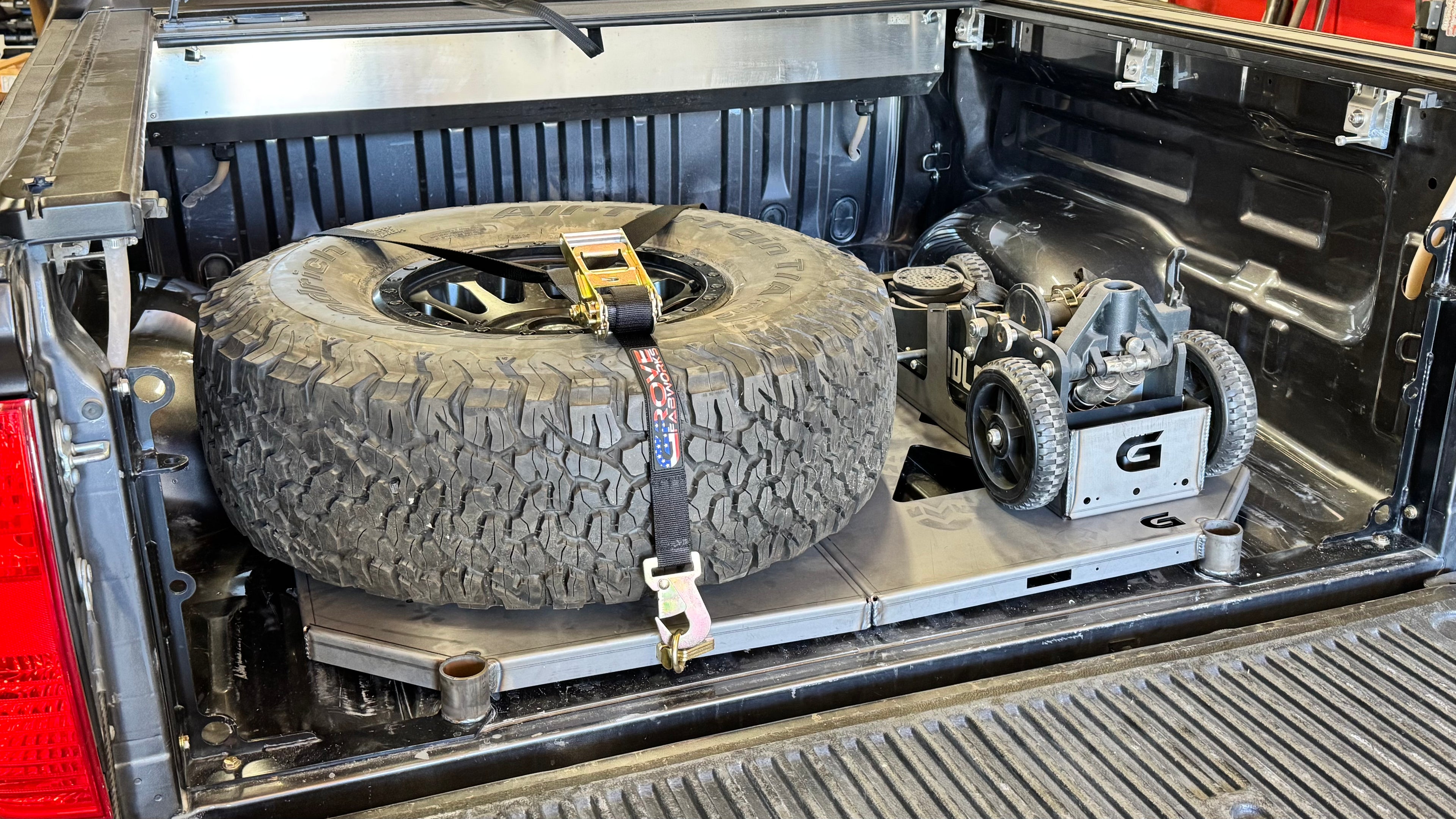 Gen 2 Tundra Horizontal Tire Carrier