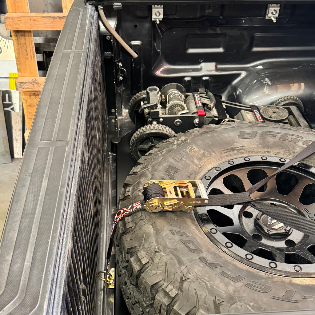 Gen 2 Tundra Horizontal Tire Carrier