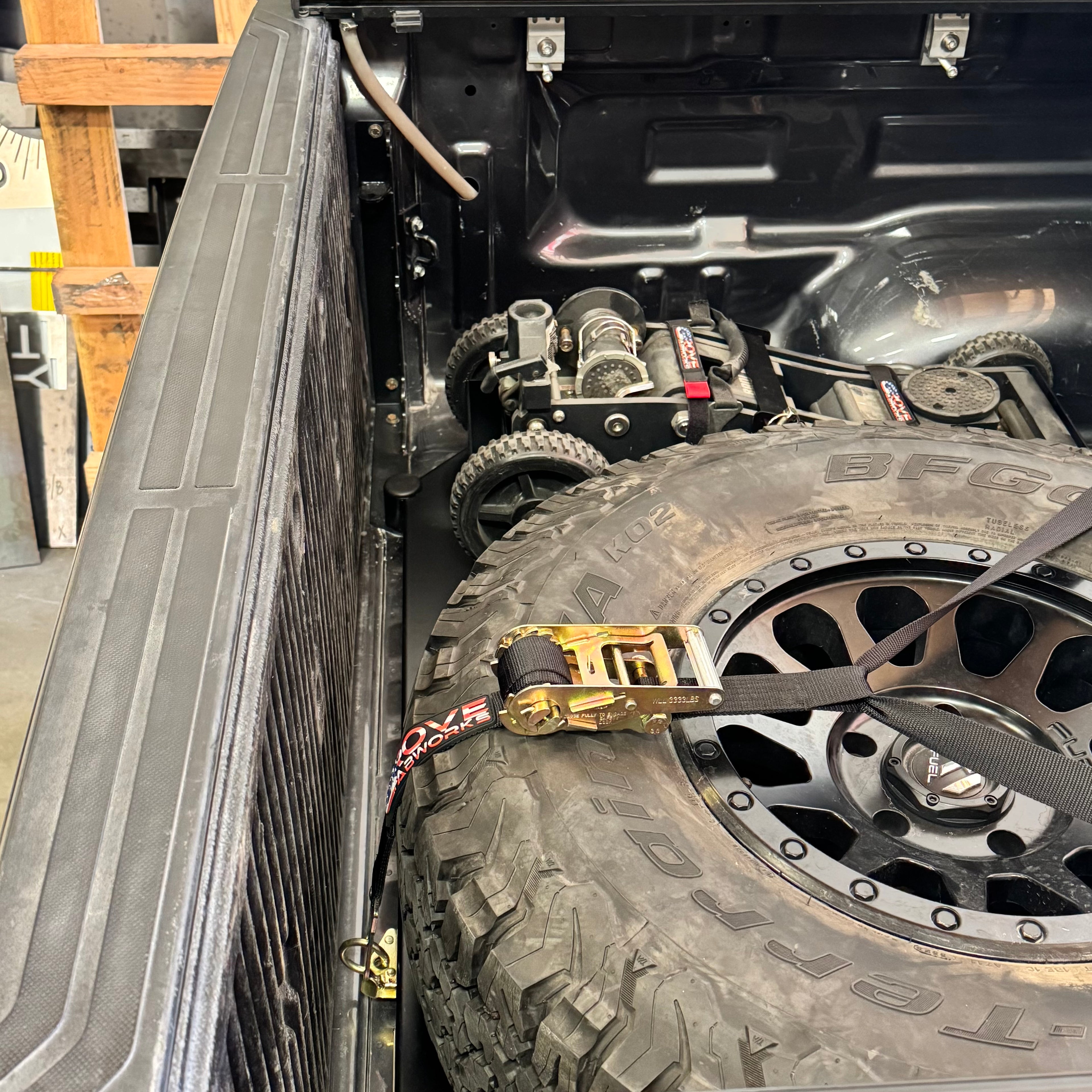 Gen 2 Tundra Horizontal Tire Carrier