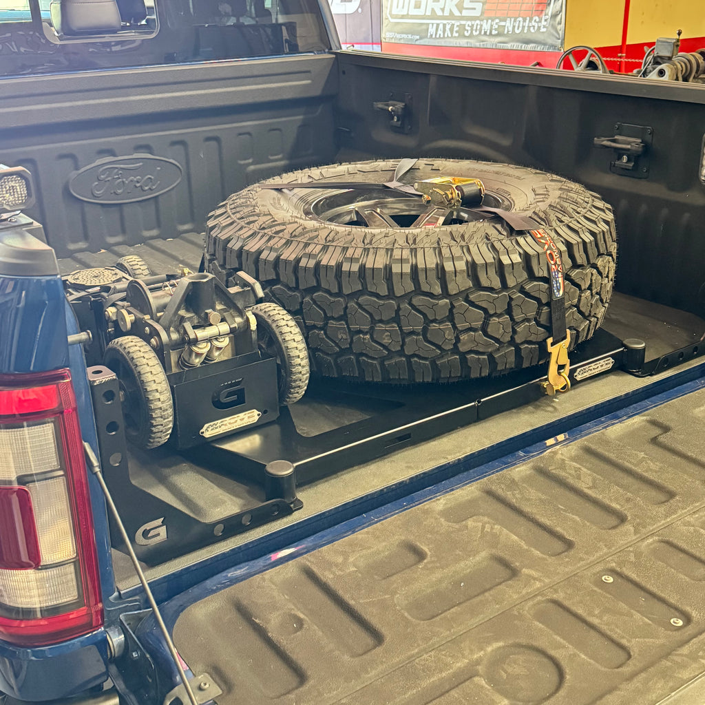 Gen 2/3 Raptor Rear Horizontal Tire Carrier