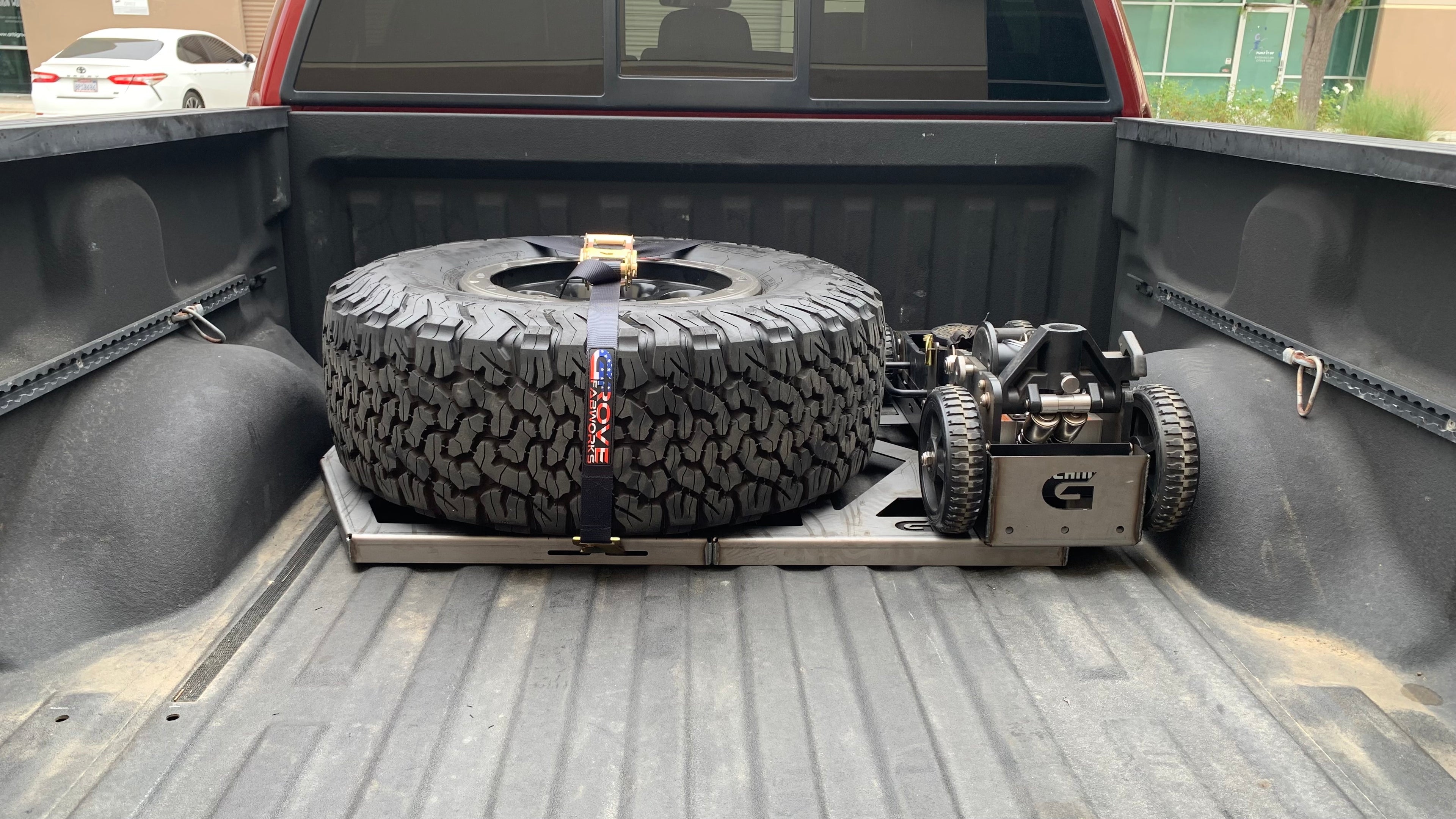 Gen 1 Raptor / F150 Horizontal Tire Rack