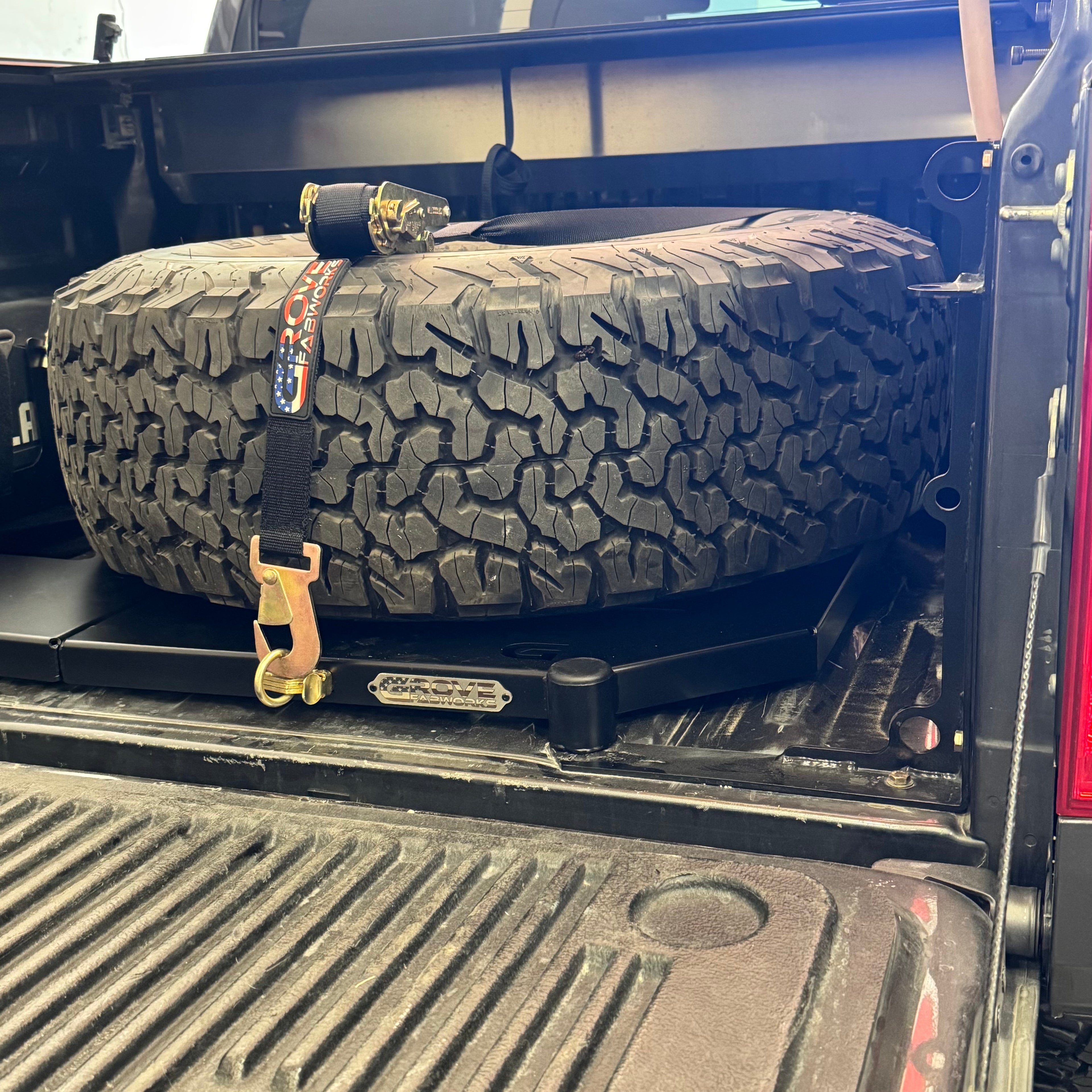 Gen 2 Tundra Horizontal Tire Carrier