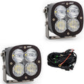 XL80 LED Auxiliary Light Pod Pair Combo Lens - Universal