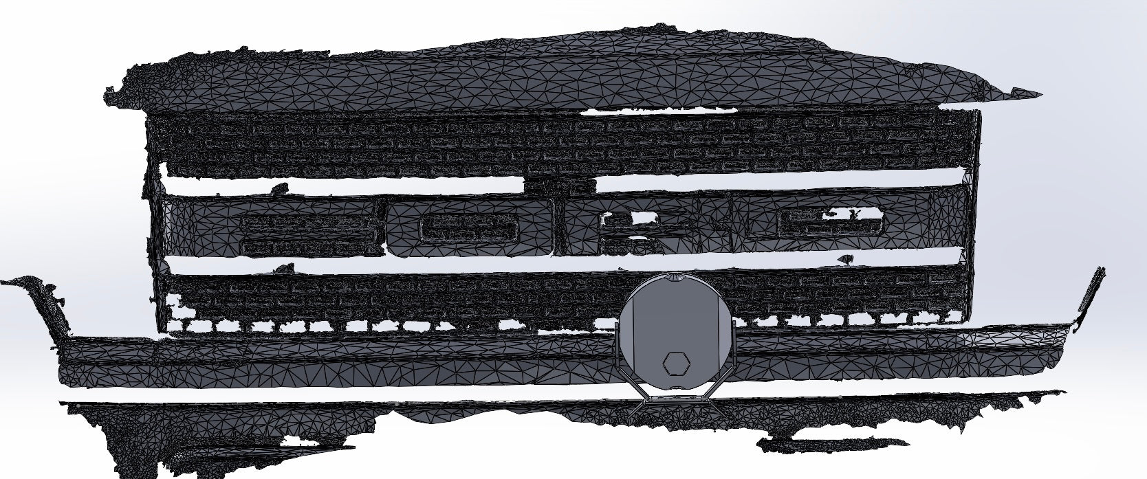 Light Tab Gen 1 Raptor OEM Front Bumper