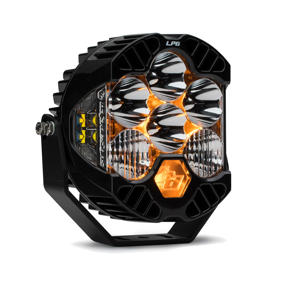 LP6 Pro LED Auxiliary Light Pod Combo Lens