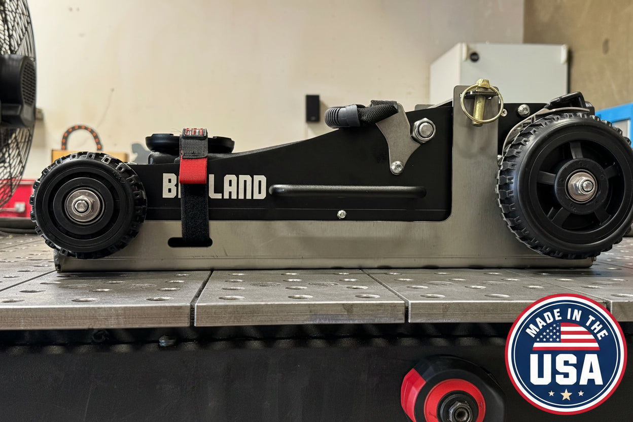 1.5 Ton Badland Jack Mount | Laser Cut Steel | Grove Fabworks