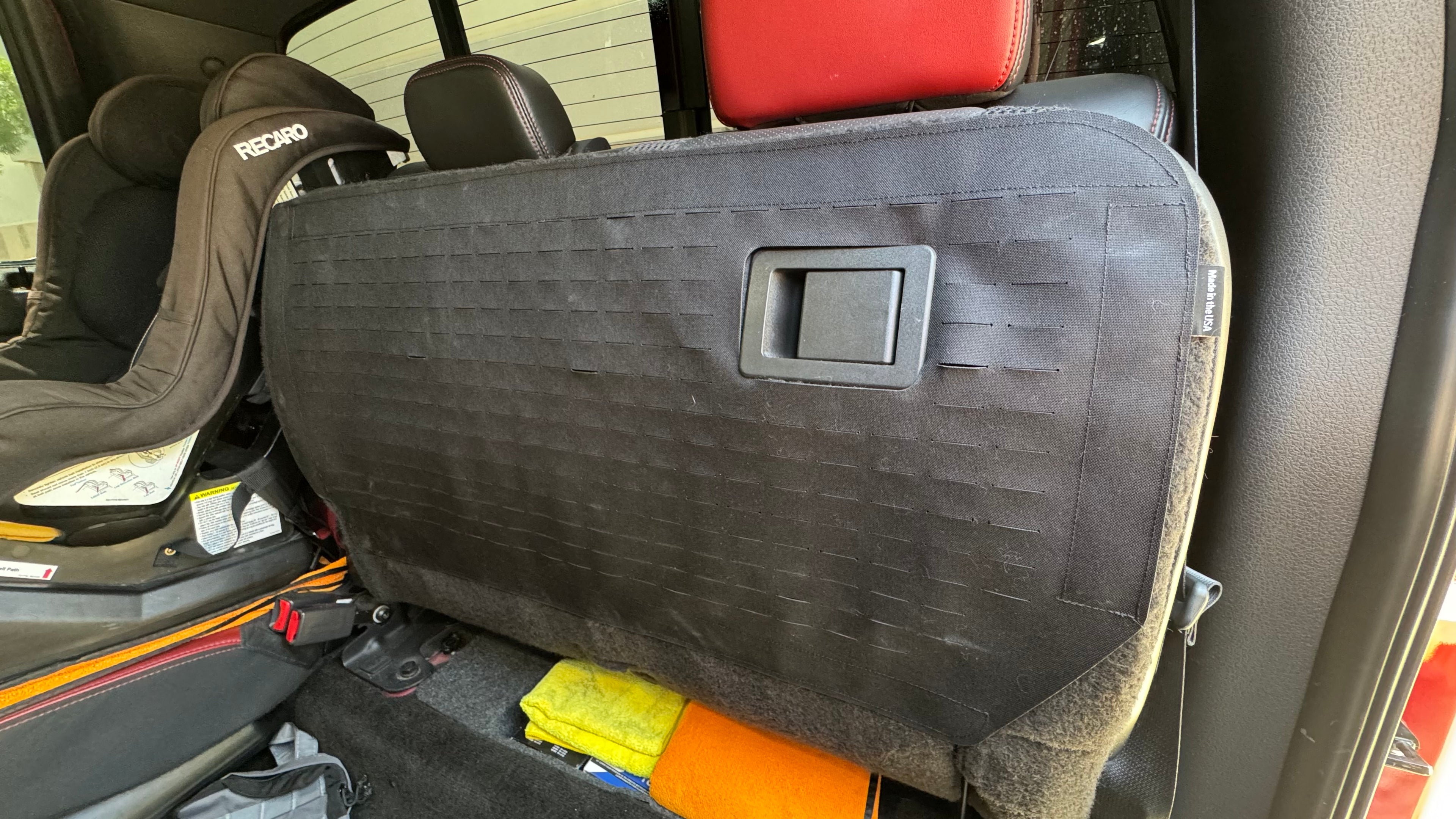 Supercrew Cab Rear Under Seat Molle Panel