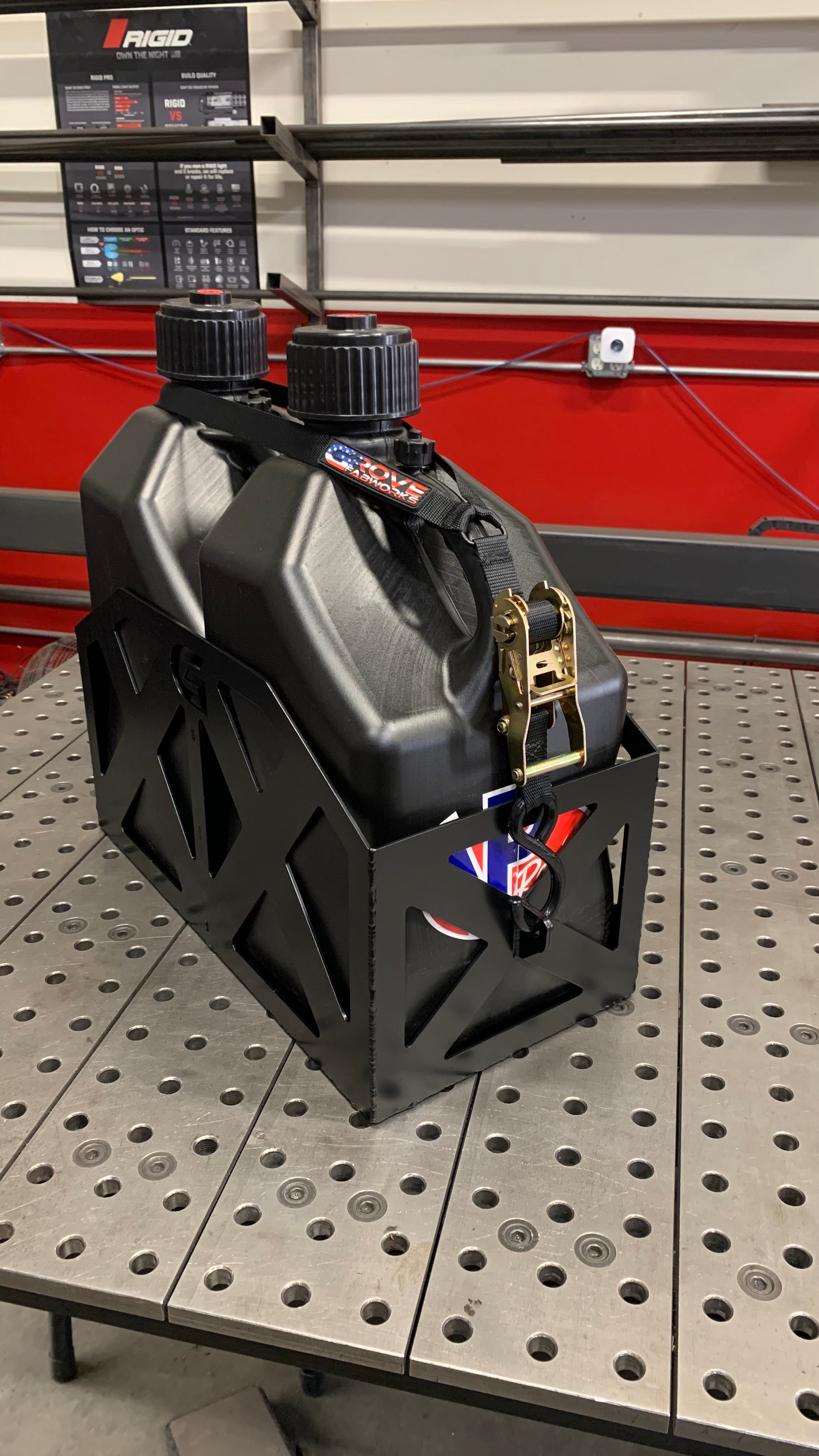 Universal Utility Jug Mount Assembled