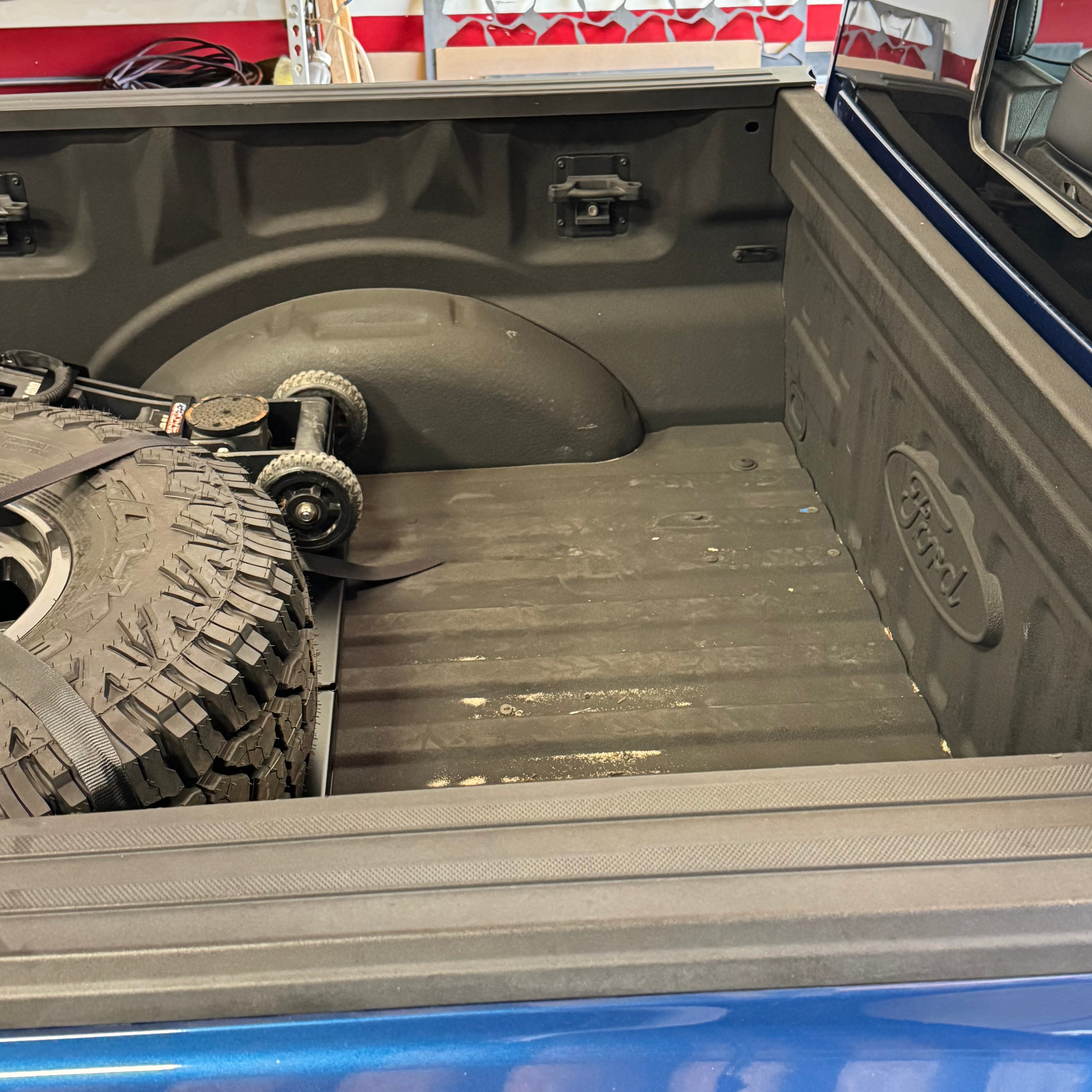 Gen 2/3 Raptor Rear Horizontal Tire Carrier