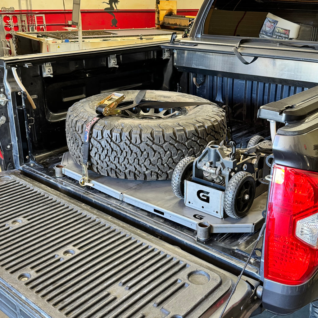 Gen 2 Tundra Horizontal Tire Carrier