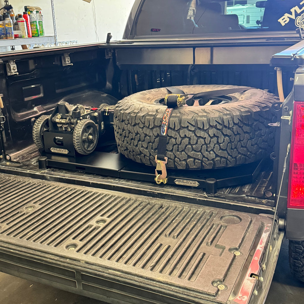 Gen 2 Tundra Horizontal Tire Carrier