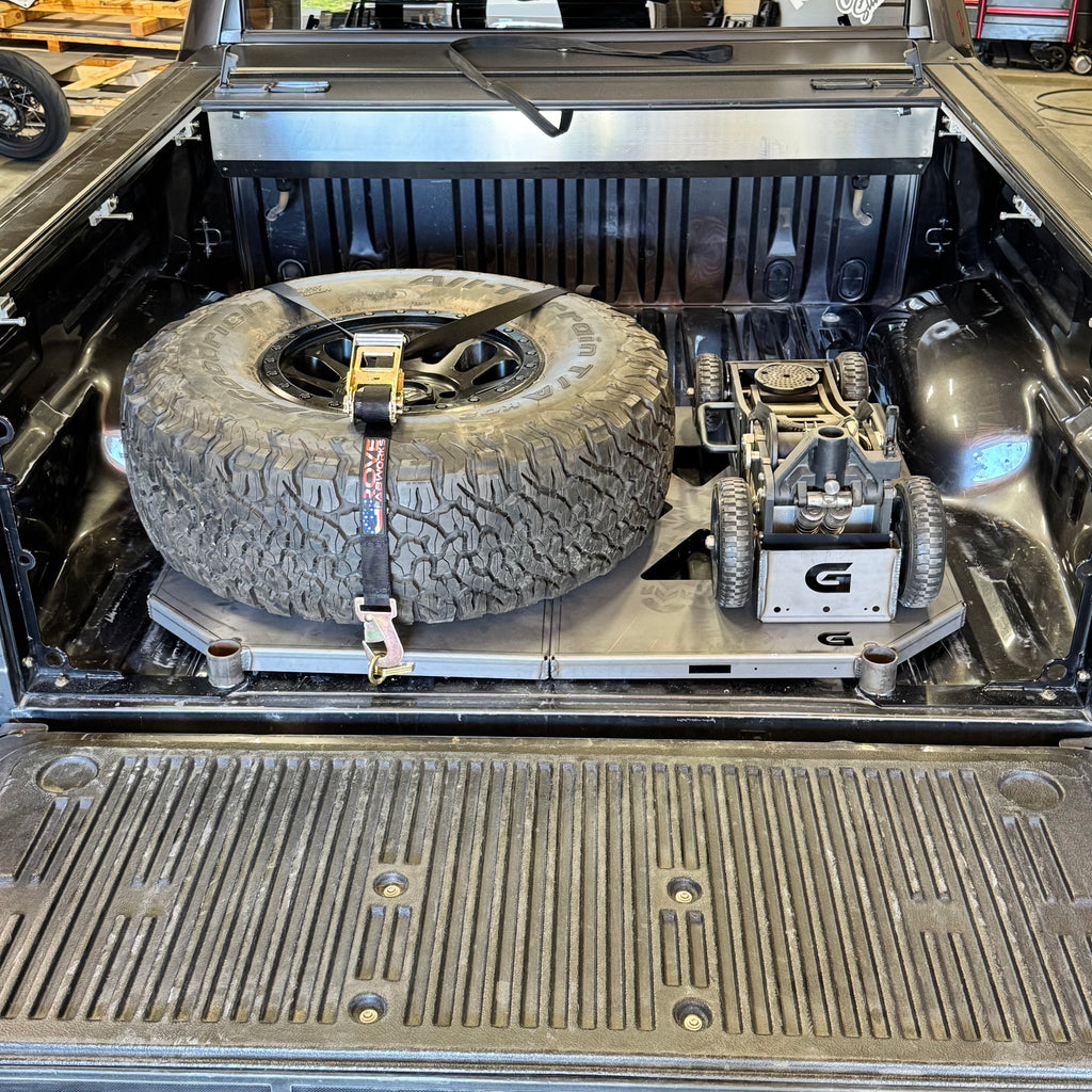 Gen 2 Tundra Horizontal Tire Carrier