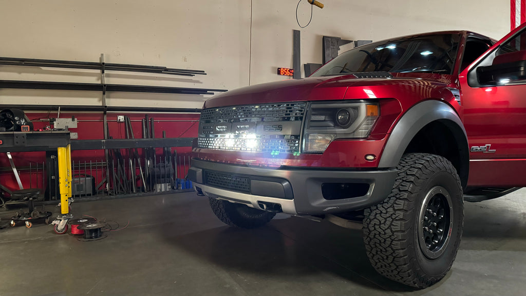 Gen 1 Raptor Behind Grill Light Mount