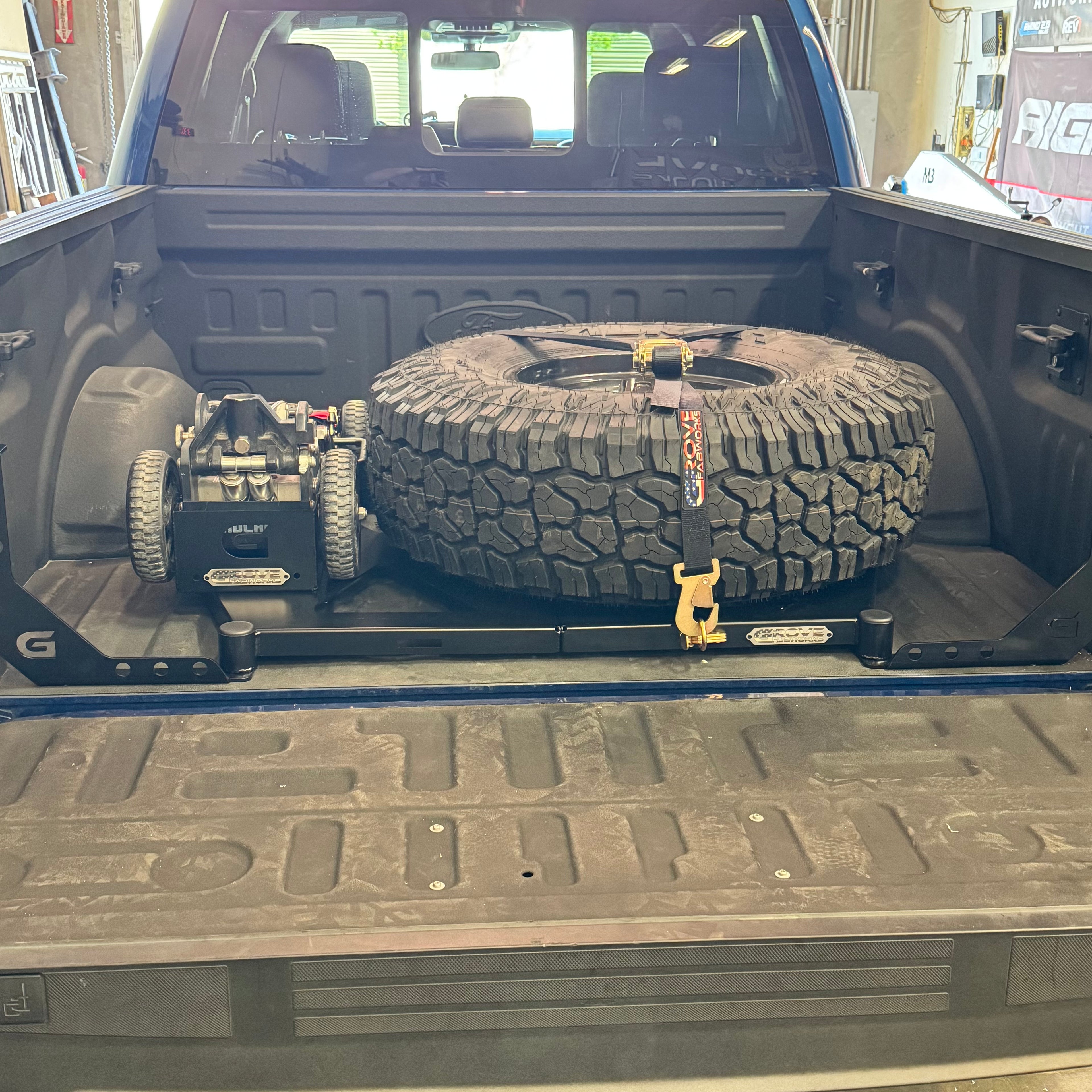 Gen 2/3 Raptor Rear Horizontal Tire Carrier